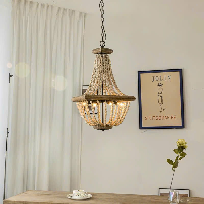 Đèn chùm hạt hỗ DC-0014