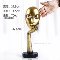 Tượng mặt nạ để bàn