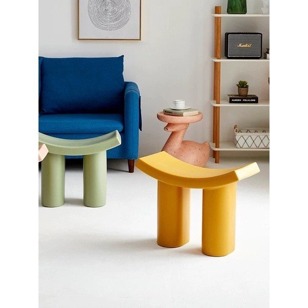 Ghế Đẩu bàn phím Enter nhiều màu trang trí nhà cửa,quán cà phê phong cách Bắc Âu