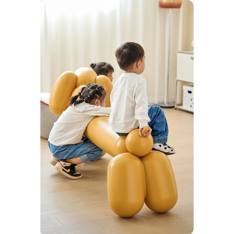 Ghế bóng bay hình dáng cún cao cấp