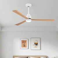 Quạt đèn thả trần hiện đại tối giản Q001