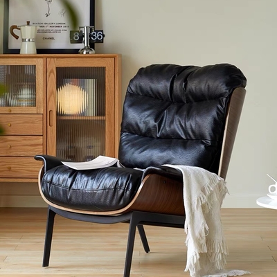 Ghế sofa đơn khung gỗ nguyên khối độc đáo