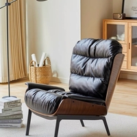 Ghế sofa đơn khung gỗ nguyên khối độc đáo