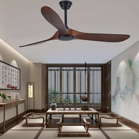 Quạt trần ba cánh gỗ hai chiều Q013