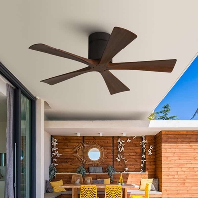 Quạt ốp trần 5 cánh hiện đại sáng tạo kiểu Mỹ