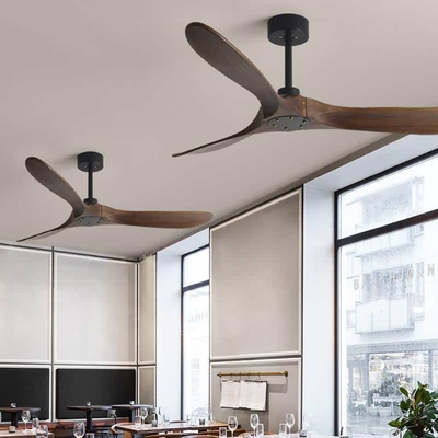Quạt trần ba cánh gỗ 6 cấp gió đảo chiều tiện lợi 