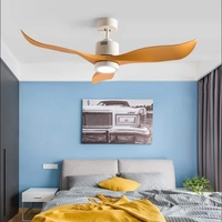 Quạt trần đèn ba cánh ABS kiểu dáng độc đáo