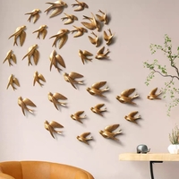 Decor hình chim gắn tường