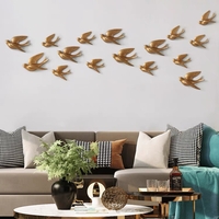 Decor hình chim gắn tường