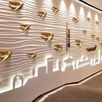 Decor hình chim gắn tường