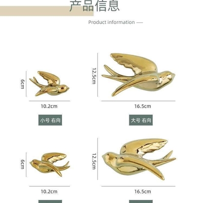 Decor hình chim sứ gắn tường
