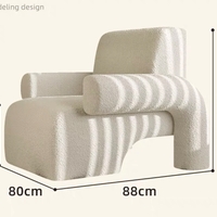 Ghế armchair Bắc Âu