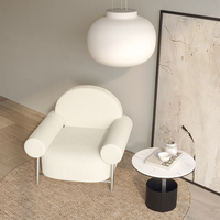 Ghế sofa thư giãn lông cừu kiểu Bắc Âu