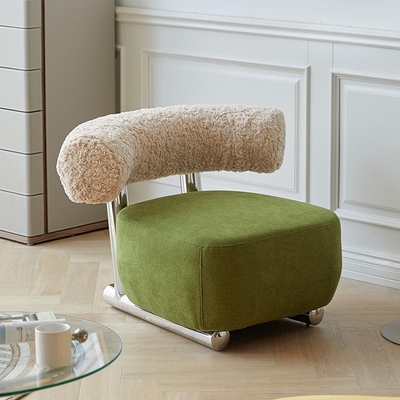 Ghế sofa đơn tựa lưng mô hình xe trượt tuyết 