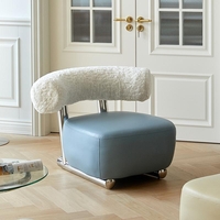 Ghế sofa đơn tựa lưng mô hình xe trượt tuyết 