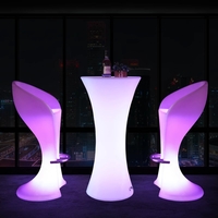 Bàn ghế led trang trí sự kiện ngoài trời