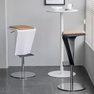 Ghế bar nâng hạ chân inox cá tính 