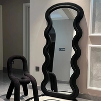 Gương đứng bọc nỉ Decor